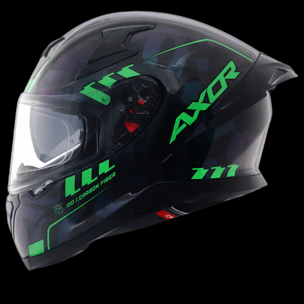 APEX GLOSS CARBON SMALL CHECKS HELMET
