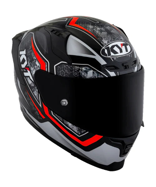 KYT STRIKER V2 BLACK RED