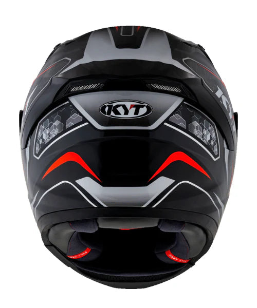 KYT STRIKER V2 BLACK RED