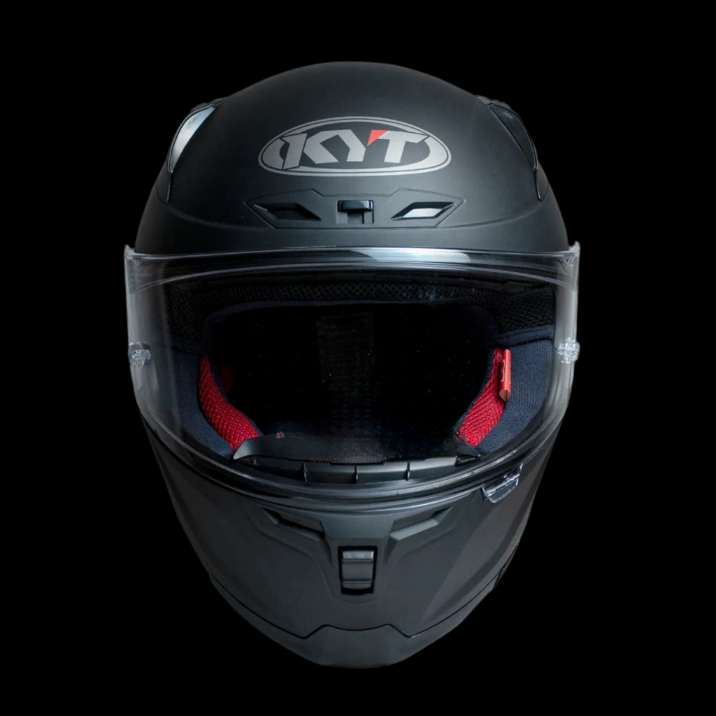 KYT STRIKER PLAIN MAAT BLACK