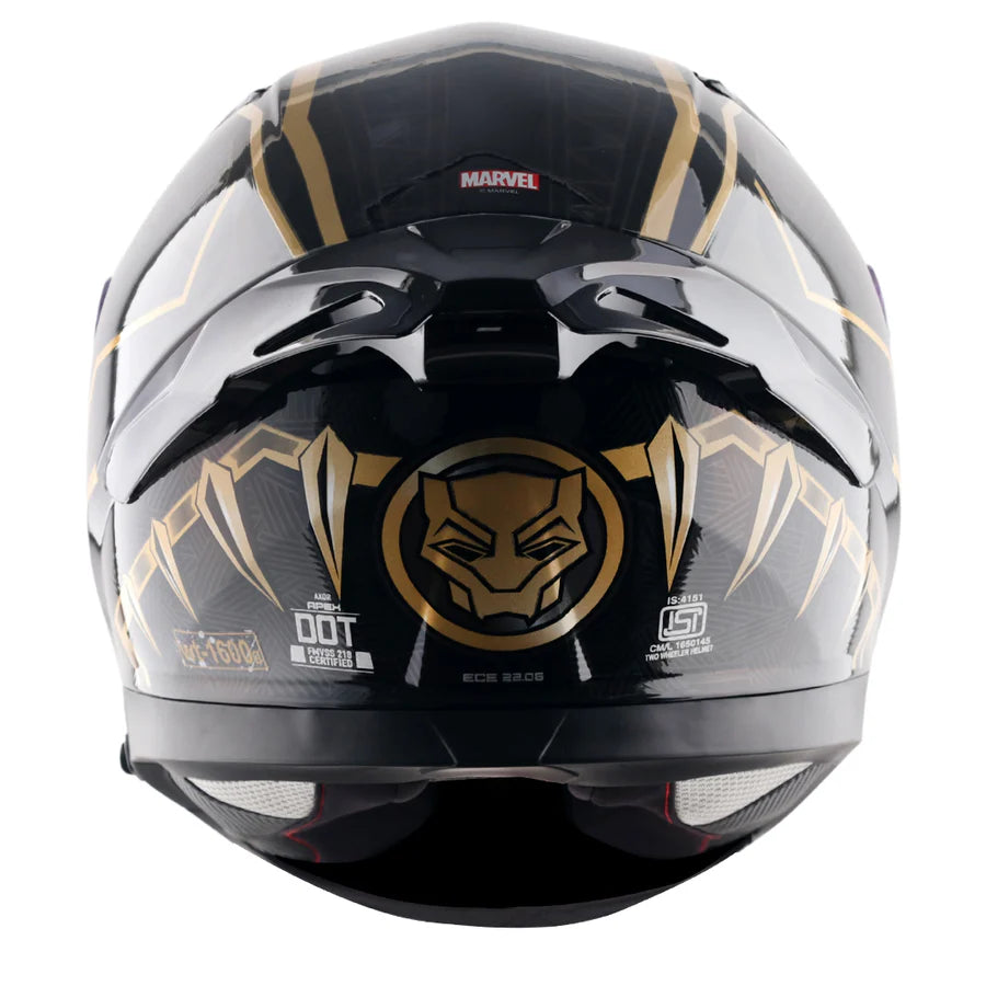 APEX MARVEL BLACK PANTHER HELMET