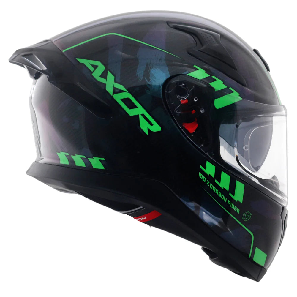 APEX GLOSS CARBON SMALL CHECKS HELMET