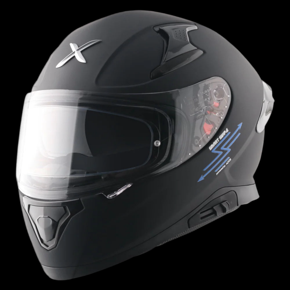 AXOR ALTOR SMART BLUTOOTH HELMET DULL BLACK