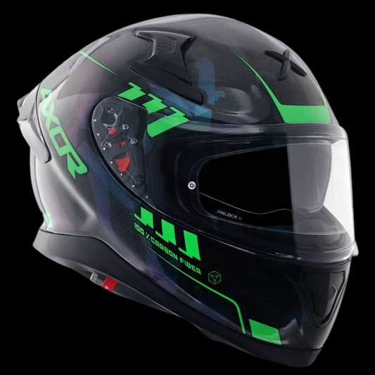 APEX GLOSS CARBON SMALL CHECKS HELMET