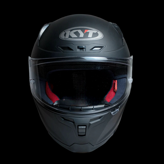 KYT STRIKER PLAIN MAAT BLACK