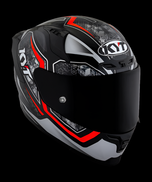 KYT STRIKER V2 BLACK RED