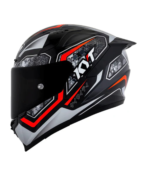 KYT STRIKER V2 BLACK RED